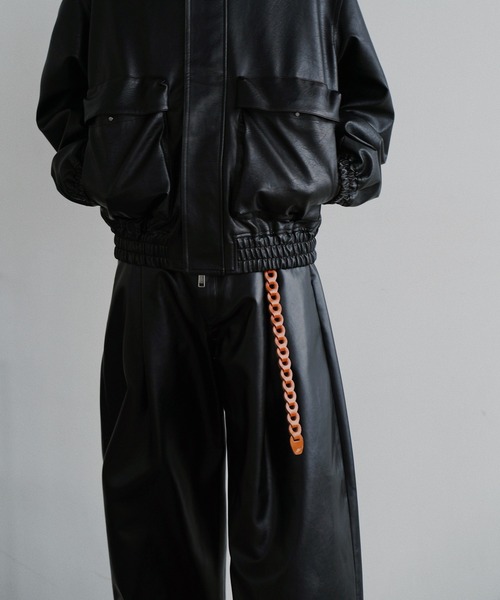 「WYM LIDNM」 パンツ M ブラック メンズ_画像3
