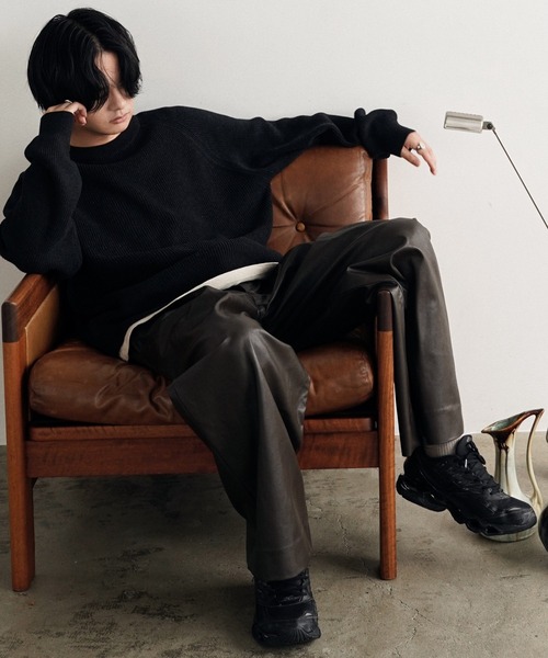 「WYM LIDNM」 パンツ M ブラック メンズ_画像8