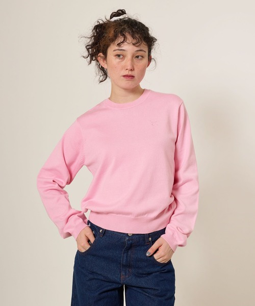 「TINA：JOJUN」 長袖ニット M ピンク レディース_画像6