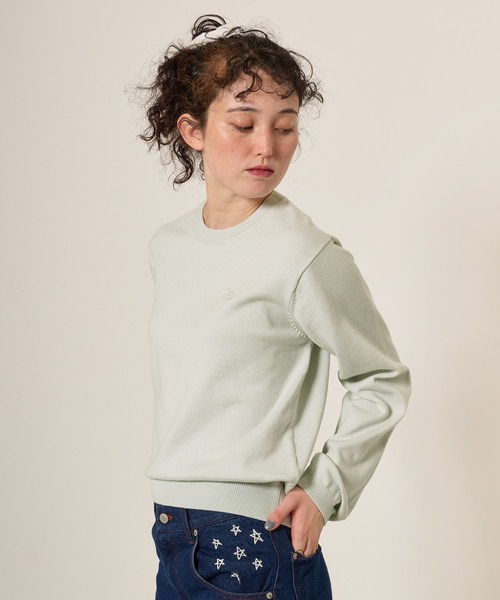 「TINA：JOJUN」 長袖ニット M ピンク レディース_画像9