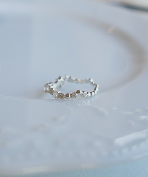 「e.m.」 リング L シルバー レディース_画像2