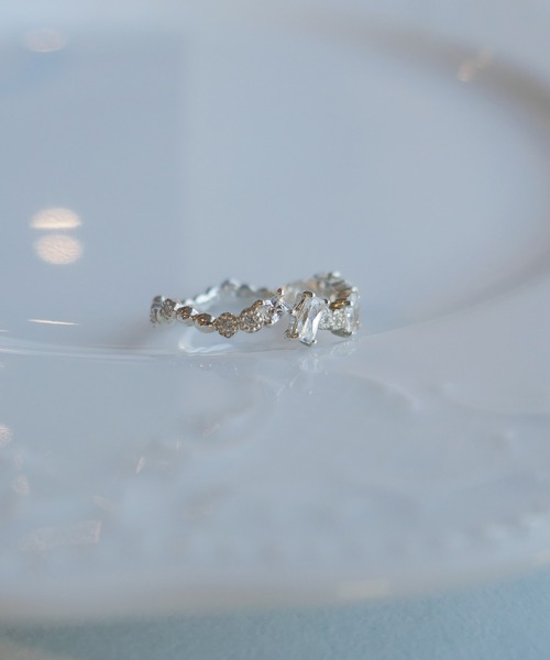 「e.m.」 リング L シルバー レディース_画像3