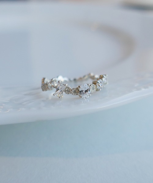 「e.m.」 リング L シルバー レディース_画像4