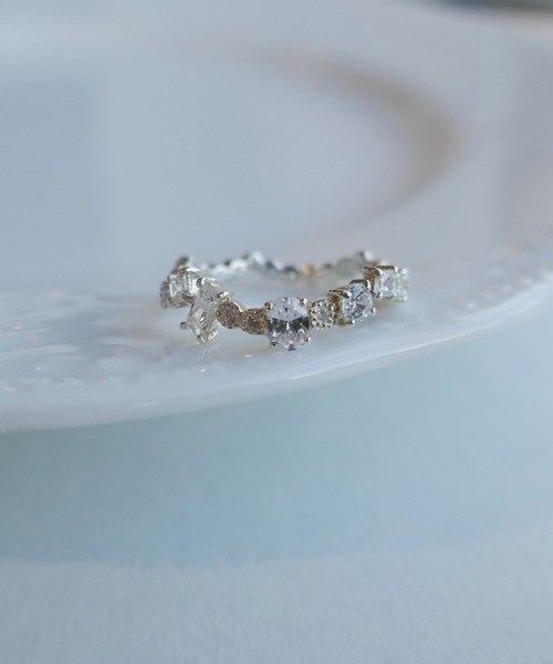 「e.m.」 リング L シルバー レディース_画像9