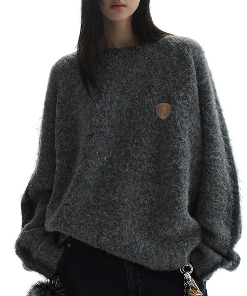 「MASONPRINCE」 長袖ニット S グレー メンズ