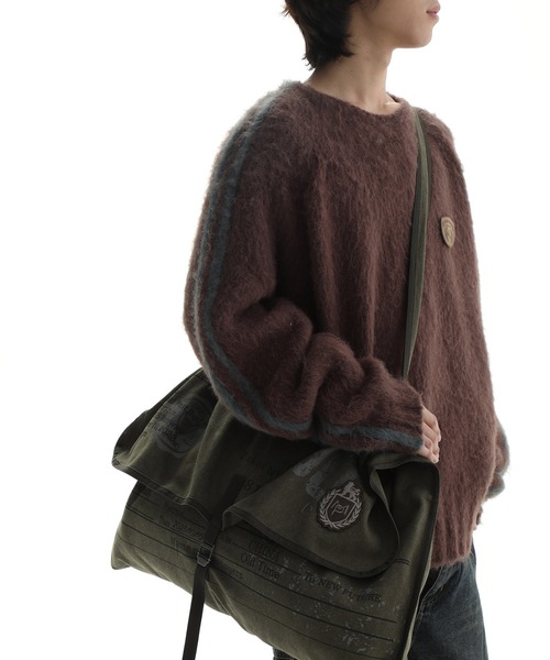 「MASONPRINCE」 長袖ニット S グレー メンズ