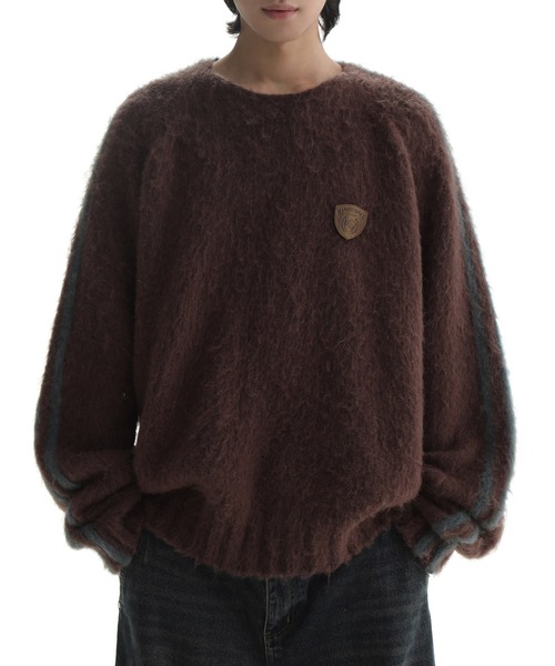 「MASONPRINCE」 長袖ニット S グレー メンズ
