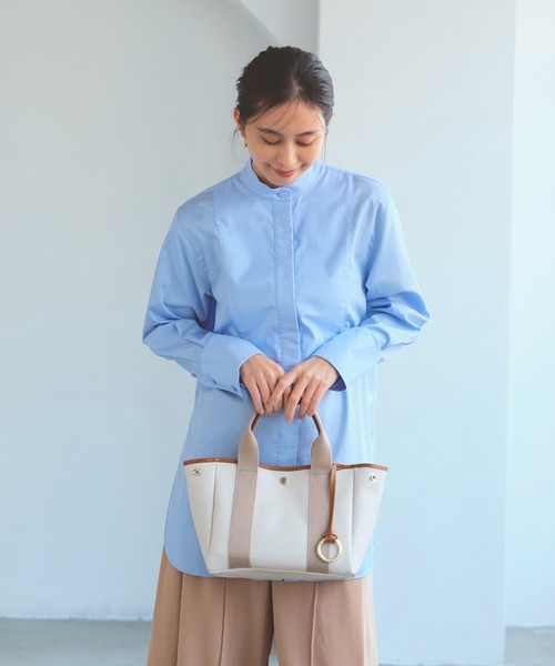 トートバッグ 「Breath TOPKAPI」SCOTCH GRAIN スコッチグレイン 2way ミニ トートバッグ チャーム付き レディースの画像