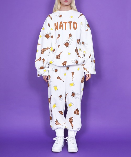 「PUNYUS」 スウェットカットソー 3 ブラック レディース_画像4