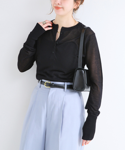 shellie.t　1月9日までのお届けご希望 Simplicite（サンプリシテ） ニット セーター 「追加2」手洗い可
