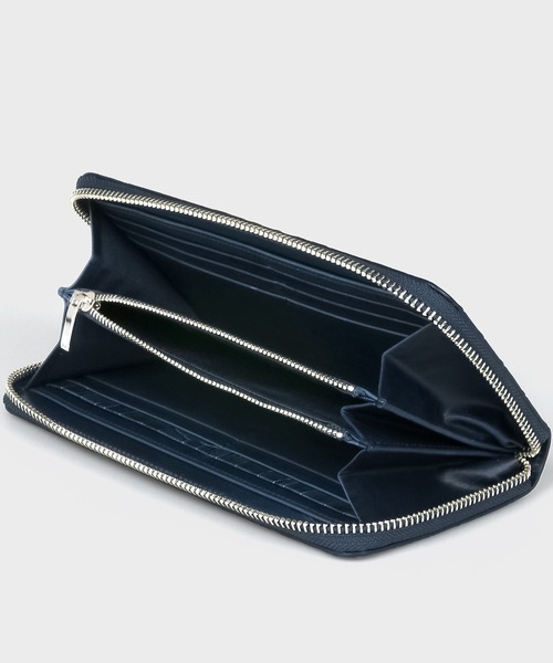「LANVIN collection」 財布 FREE ネイビー メンズの画像