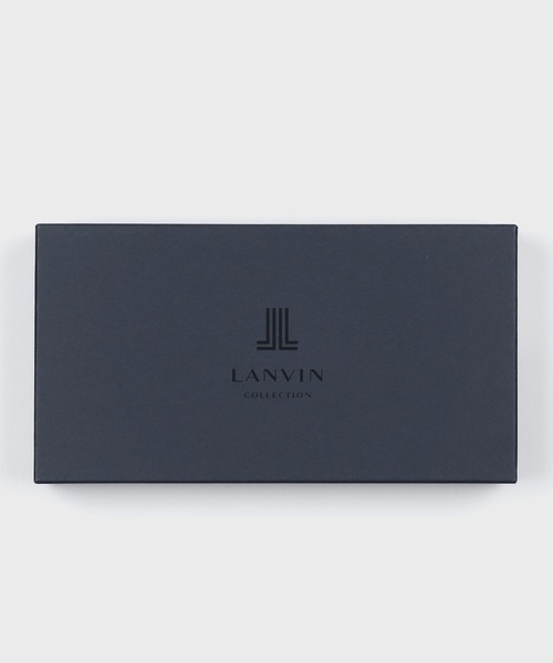 「LANVIN collection」 財布 FREE ネイビー メンズの画像