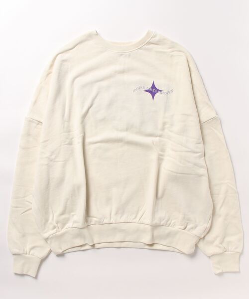 「jouetie」 スウェットカットソー MEDIUM レッド レディース_画像2