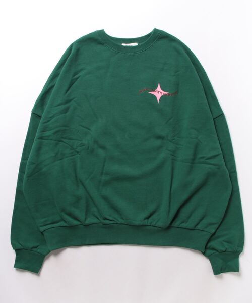 「jouetie」 スウェットカットソー MEDIUM レッド レディース_画像3