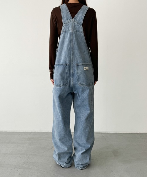 「CANAL JEAN」 オーバーオール ONE SIZE ライトインディゴブルー レディースの画像