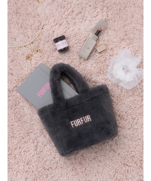 FURFUR（ファーファー） 2WAYバッグ F グレー レディース : ZOZOTOWN