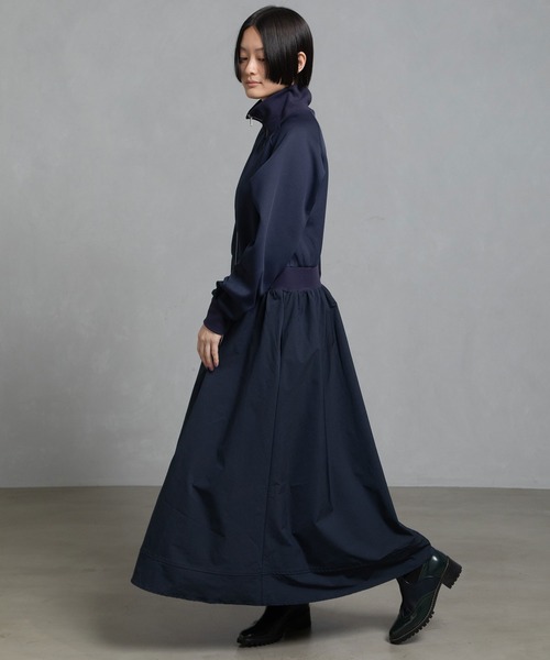 「MARECHAL TERRE」 長袖ワンピース MEDIUM ブラック レディース_画像3