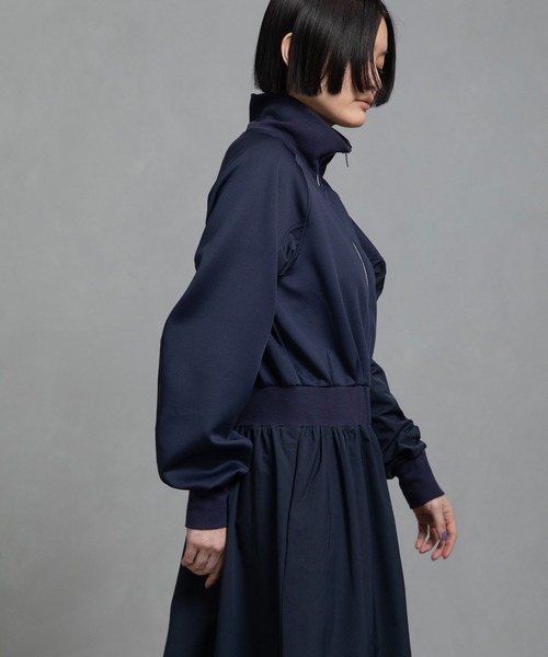 「MARECHAL TERRE」 長袖ワンピース MEDIUM ブラック レディース_画像7