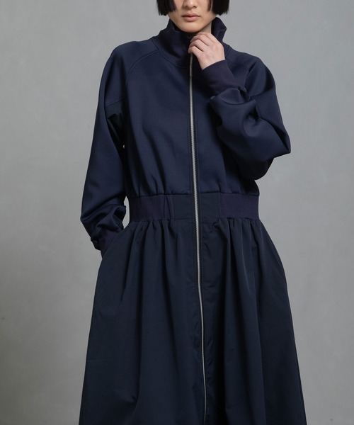 「MARECHAL TERRE」 長袖ワンピース MEDIUM ブラック レディース_画像8