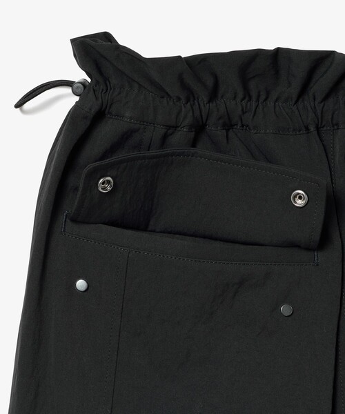 「LACOSTE」 カーゴパンツ 34 ブラック レディース_画像9