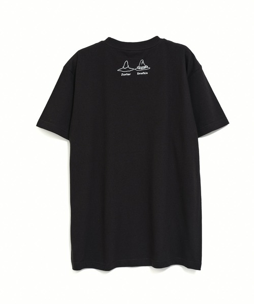 MOOMIN（ムーミン） tシャツ 「 」 ヨクサル ＆ スナフキン Tシャツ
