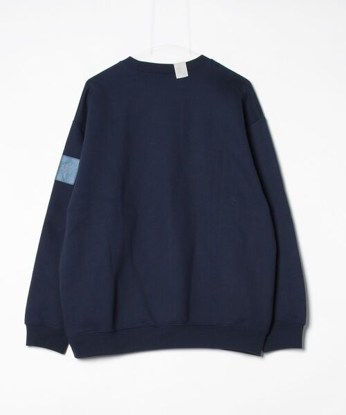 「N.HOOLYWOOD TEST PRODUCT EXCHANGE SERVICE」 スウェットカットソー 38 ネイビー メンズ_画像2
