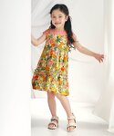 ワンピース 「リンク」柄フリルキャミドッキング...の詳細画像3