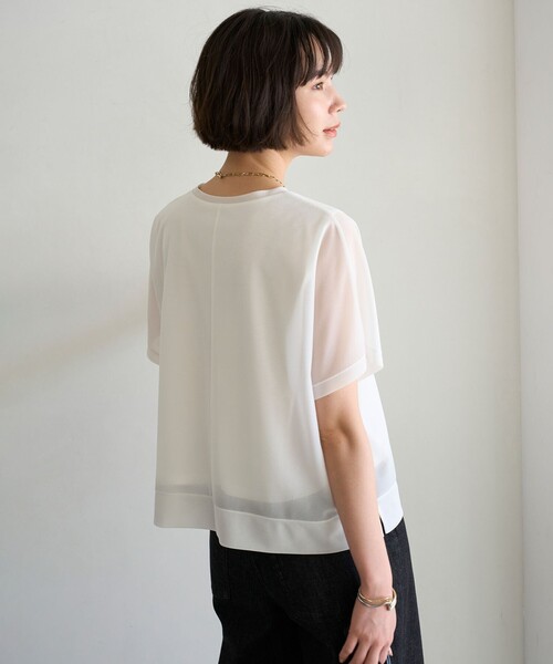 「UNFILO」 半袖Tシャツ SMALL ブラック レディース_画像3