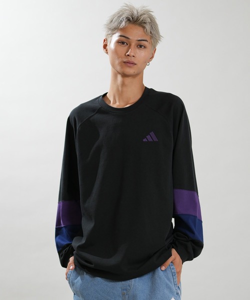 adidas（アディダス） adidas tシャツ 長袖 Tシャツ ロンT V7837