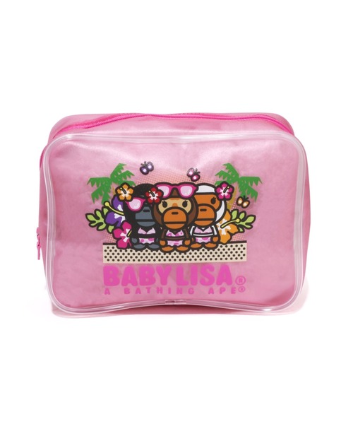 A BATHING APE（アベイシングエイプ） ポーチ BEACH SUMMER LISA GIRLS