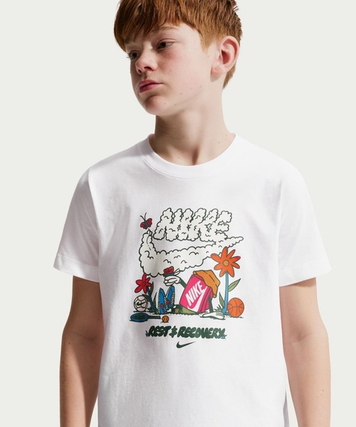 NIKE（ナイキ） nike tシャツ YTH NSW BOXY REST S/S Tシャツ キッズ