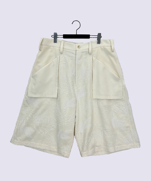 ハーフパンツ パンツ 「UJOH HOMME」Reverse Pocket Half PNT メンズの画像