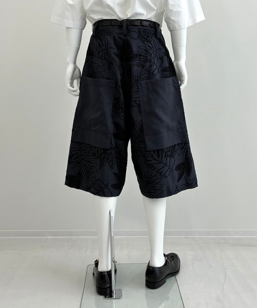 ハーフパンツ パンツ 「UJOH HOMME」Reverse Pocket Half PNT メンズの画像