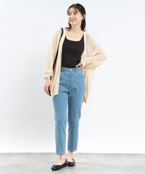 「GLOBAL WORK Smile Seed Store」 ニットカーディガン LARGE グレー系その他2 レディース_画像2