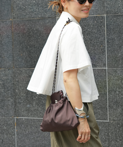 CELERI ブラウス シャツ 半袖 CELERI Aライン シャツ レディース