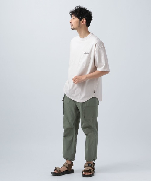 「PENDLETON」 半袖Tシャツ MEDIUM チャコールグレー メンズ_画像4