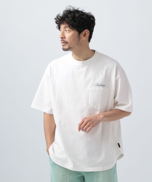 「PENDLETON」 半袖Tシャツ MEDIUM チャコールグレー メンズ_画像8