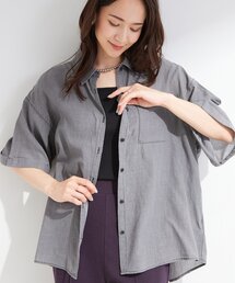 SHOO・LA・RUE（シューラルー） ブラウス シャツ 半袖 「S-LL/洗濯機可