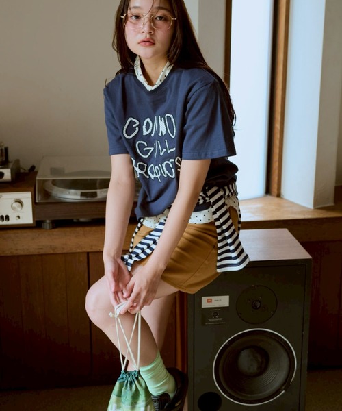 「common gull products.」 スカート SMALL ブラウン レディース_画像2