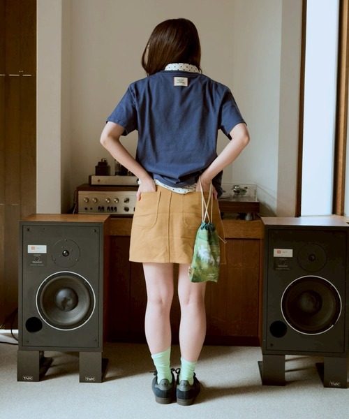 「common gull products.」 スカート SMALL ブラウン レディース_画像5