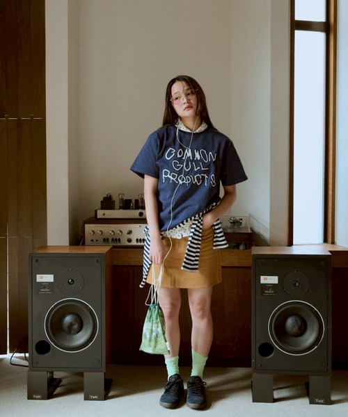 「common gull products.」 スカート SMALL ブラウン レディース_画像6