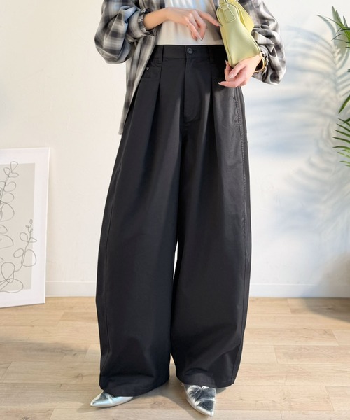 「Java」 パンツ SMALL アイボリー レディース_画像2