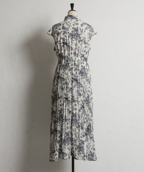 「tocco closet」 シャツワンピース M ネイビー レディース_画像5