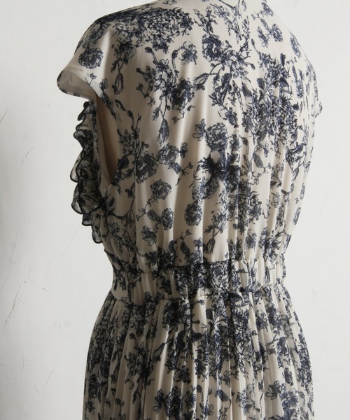 「tocco closet」 シャツワンピース M ネイビー レディース_画像6