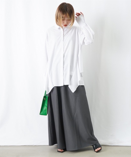 「LUCA/LADY LUCK LUCA」 イージーパンツ FREE チャコールグレー レディース_画像5