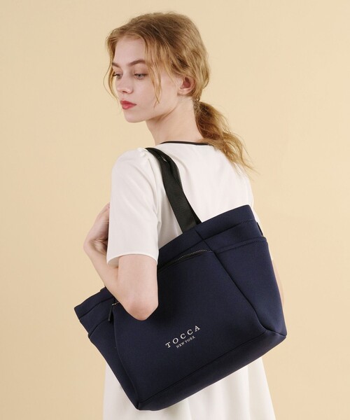 TOCCA NEW YORK トートバッグ ネイビー TOCCA（トッカ） トートバッグ F ネイビー レディース : ZOZOTOWN