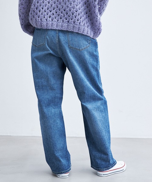 「YANUK」 デニムパンツ 25inch ブルー レディース_画像4