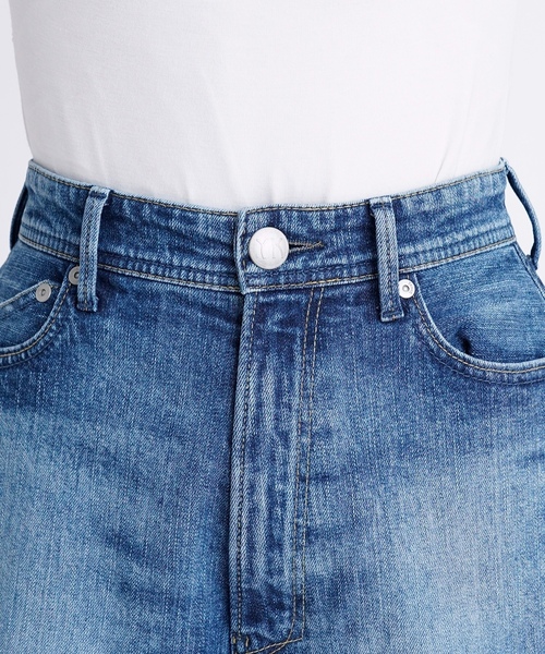 「YANUK」 デニムパンツ 25inch ブルー レディース_画像9