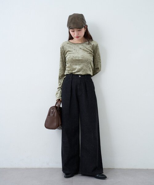「Kastane」 デニムパンツ 0 インディゴブルー レディース_画像8