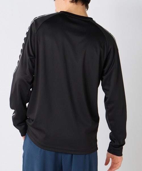 Kappa（カッパ） tシャツ 長袖プラクティスシャツ (バンダライン